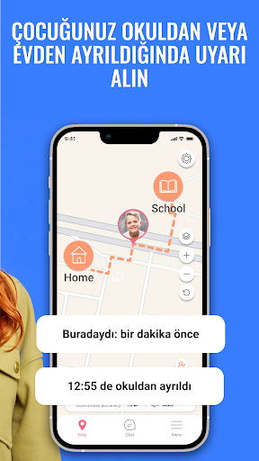 Ebeveyn Kontrolü — Aile Konum Android Uygulaması Ekran Görüntüsü 2