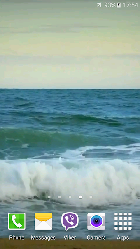 Waves in Sea Live Wallpaper Screen 3