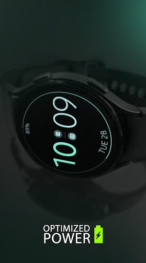 Battery v7 minimal watch face Screen 2