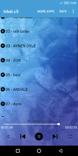Lvbel c5 Screen 2