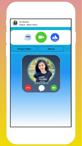 Vy Qwaint callprank - Fakechat and wallpaper