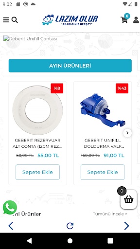Android application LAZIM OLUR screenshort