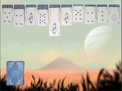 Calm Cards - Spider Screenshot