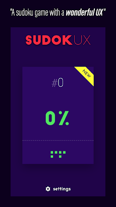 SUDOKUx - Screenshot 1