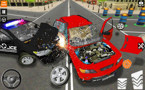 Police Car Game:Car Crash 3d 1.0.5 APK screenshots 1