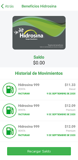 Hidrosina Screen 3