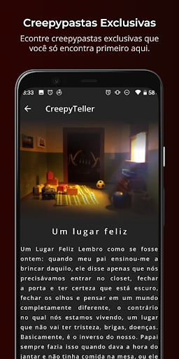 CreepyTeller - Creepypastas Screen 2