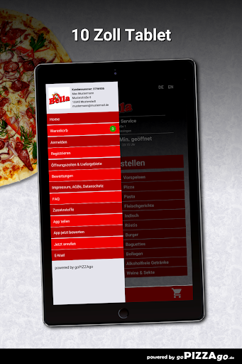 Bella Pizza Service Unterensin