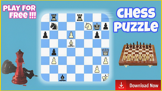 Chess Puzzle : Mate in 1 1.0.0 APK + Mod (Unlimited money) untuk android