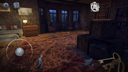 Scary Mansion Horror Game 3D Mod Apk (God Mode/Dumb Enemy) 3