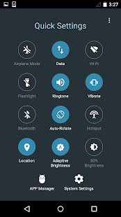 Quick Settings for Android Screenshot
