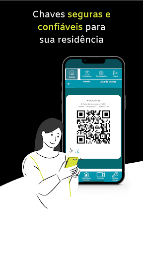 Android application Inviolável screenshort