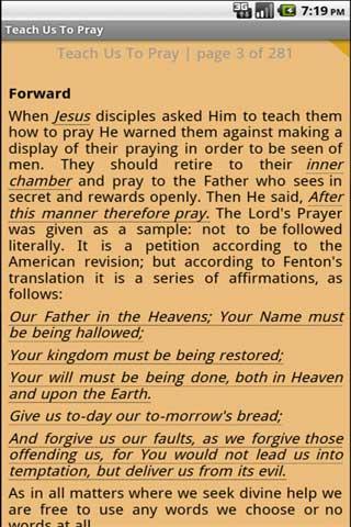 Teach Us To Pray Screen 3