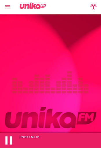 Android application Unika FM Live screenshort