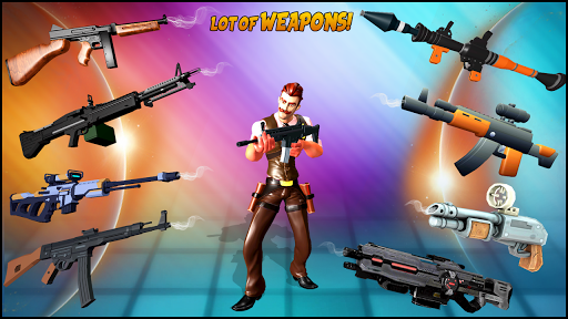 Télécharger bataille créative: champs de bataille de tir  APK MOD (Astuce) screenshots 3