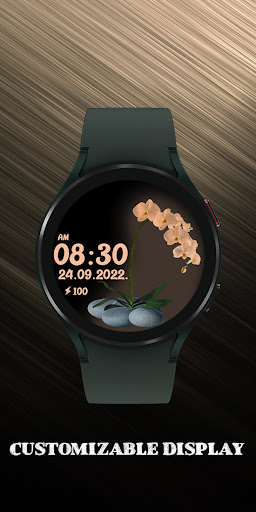 Rose Gold Orchids Screen 3