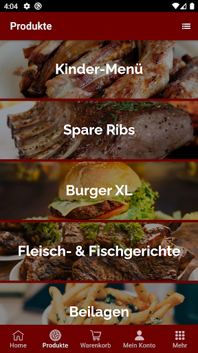 Android application Spare Ribs Amigo screenshort