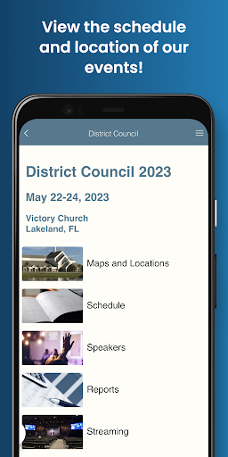 Pen Florida District Council Screen 2