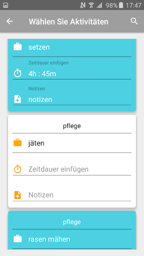 RR Work - Tracker Screen 3