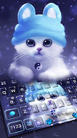 screenshot of Kitty Hat Keyboard Theme