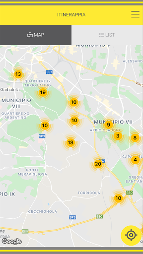 ItinerAppia Screen 3