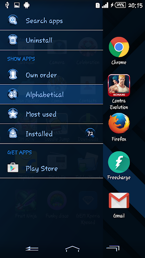 Xperien Full Blue X Theme