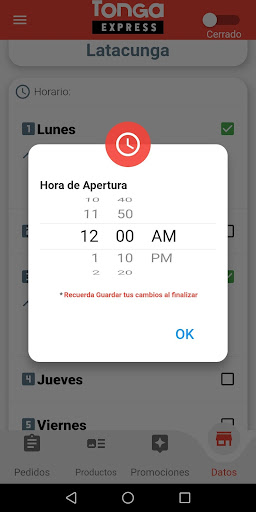Locales Tonga Express