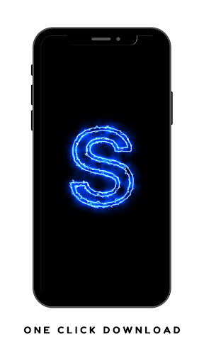 Android application S Letter Live HD Wallpapers screenshort