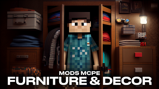 Android application Furniture & Decor Mods MCPE screenshort