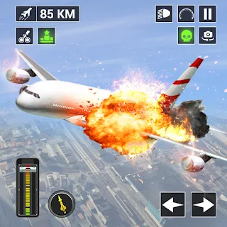 Plane Crash 3d: Airplane Games apk