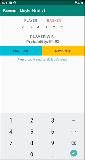 Baccarat Maybe Next V1