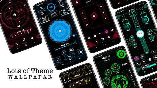 Screenshot of Hi-tech Themer Launcher 2024