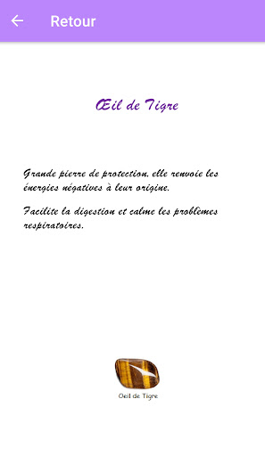 Les bienfaits des pierres Screen 3
