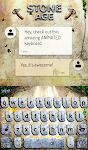 screenshot of Stone Age Keyboard + Wallpaper