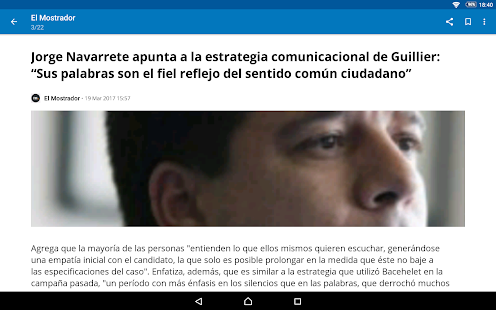 Chile Noticias Screenshot