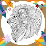Cover Image of Descargar Coloring Book: Lion Mandala  APK