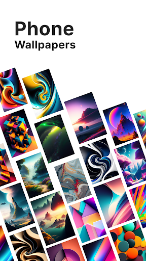 Android application Walls : Ai wallpapers screenshort