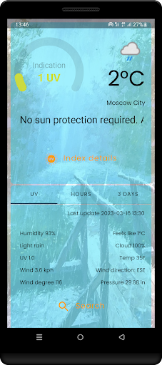 SunSafe: UV Index & Weather Screen 2