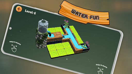 Water Connect Flow Puzzle Game Screen 2