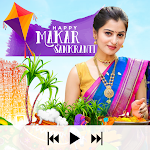 Cover Image of Download Sankranti video photo slide  APK