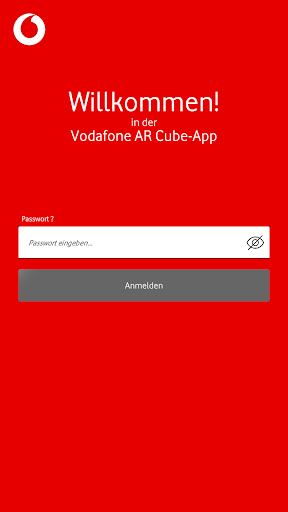 Vodafone AR Cube-App Screen 2