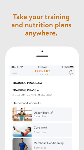 Element Fitness KC Screen 3