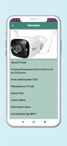 TAPO TC65 Camera User Guide