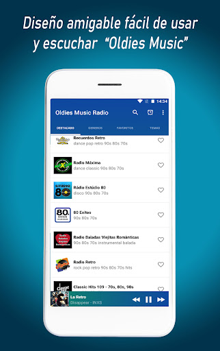50s 60s 70s Oldies Music Radio Screen 3