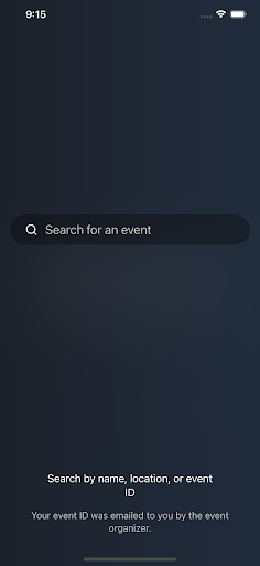 NHS Events Screen 2