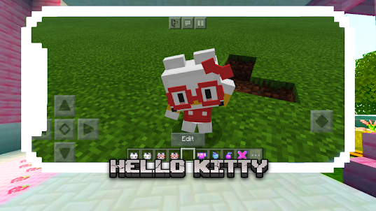 Hello Kitty mod Minecraft PE