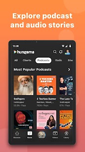 Hungama: Music Movies Podcasts Screenshot