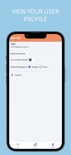 superRoute Screen 3