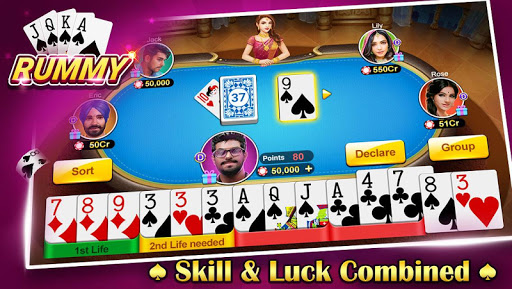 Teen Patti Flush: 3 Patti Poke 6