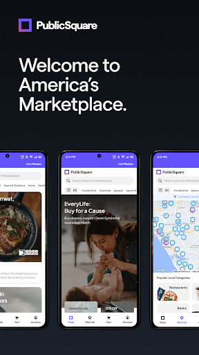 Android application PublicSquare screenshort